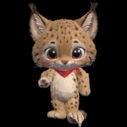 The Spanish animal friend, a lynx