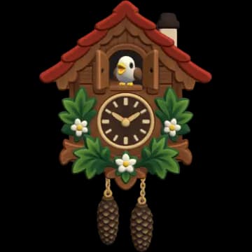 German souvenir: cuckoo clock
