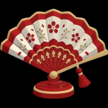 Spanish souvenir: fan