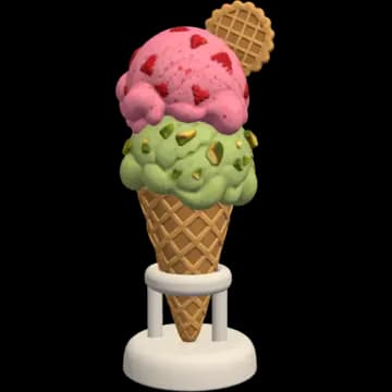 Italian souvenir: gelato